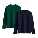 JUNEBERRY Cotton Round Neck Regular Fit Solid