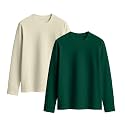 JUNEBERRY Cotton Round Neck Regular Fit Solid