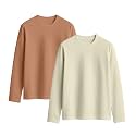 JUNEBERRY Cotton Round Neck Regular Fit Solid