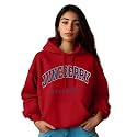 JUNEBERRY Fleece Oversized Baggy Fit Hooded Sweatshirt