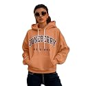 JUNEBERRY Fleece Oversized Baggy Fit Hooded Sweatshirt