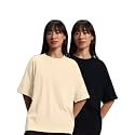 JUNEBERRY Pure Cotton Drop Shoulder Oversized Baggy