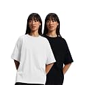 JUNEBERRY Pure Cotton Drop Shoulder Oversized Baggy