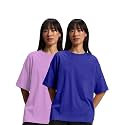 JUNEBERRY Pure Cotton Drop Shoulder Oversized Baggy
