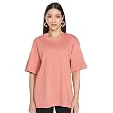JUNEBERRY Pure Cotton Drop Shoulder Oversized Baggy