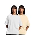 JUNEBERRY Pure Cotton Drop Shoulder Oversized Baggy