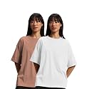 JUNEBERRY Pure Cotton Drop Shoulder Oversized Baggy
