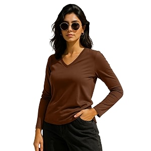 JUNEBERRY Pure Cotton Regular Fit Solid Full
