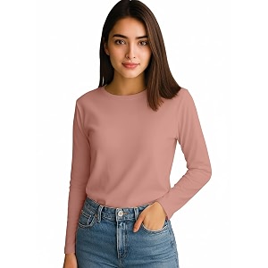 JUNEBERRY Pure Cotton Round Neck Regular Fit