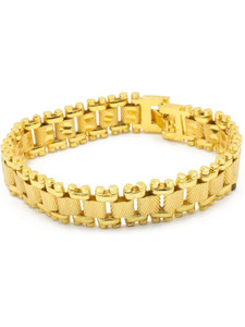 juneja enterprises brass gold-plated bracelet