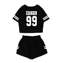 JUNG KOOK SKZ Shirt + Shorts Set Merch Hyunjin Felix Leeknow Bangchan Changbin Seungmin Shorts T-Shirt Tee