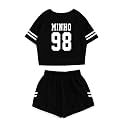 JUNG KOOK SKZ Shirt + Shorts Set Merch Hyunjin Felix Leeknow Bangchan Changbin Seungmin Shorts T-Shirt Tee