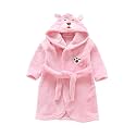 JUNG KOOK Toddler Baby boys Girls Cartoon Bathrobe Flannel Robe Winter Night-robe