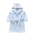 JUNG KOOK Toddler Baby boys Girls Cartoon Bathrobe Flannel Robe Winter Night-robe