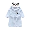 JUNG KOOK Toddler Baby boys Girls Cartoon Bathrobe Flannel Robe Winter Night-robe