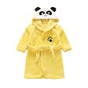 JUNG KOOK Toddler Baby boys Girls Cartoon Bathrobe Flannel Robe Winter Night-robe