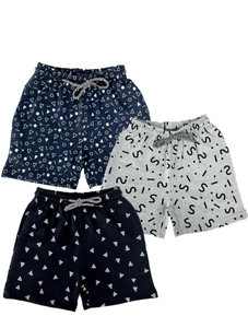 jungle berry short for boys casual printed cotton blend