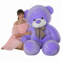 JUNIOR MERRY 7 Feet Purple Teddy Bear Soft Plush  - 210 cm