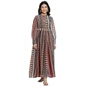 Juniper Black Alphin Chiffon Printed Flared Dress