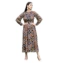 Juniper Women39s Multi Chiffon Printed Flared Dress
