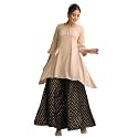 Juniper Women39s Rayon Slub Solid Asymmetric Kurta