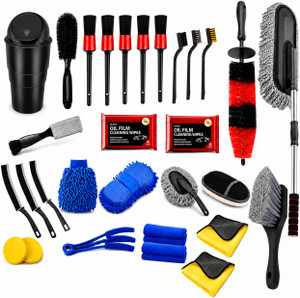 JUNJULA 30 Pcs Car Detailing Kit with