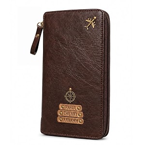 The Junket Personalised Zipper Family Travel Passport