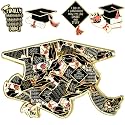 Junkin 24 Pcs Graduation Enamel Pins Set 2026 Graduation Gifts Button Lapel Pins 4 Styles Souvenir Emblem Graduate Pin Book Flower Grad Cap and Diploma for College Teacher Congrats Grad Party Favor