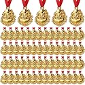 Junkin Halloween Pumpkin Skull Medals Bulk Plastic Trophy