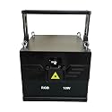 JUNMAN 10W RGB Full Color Animation Stage Light DJ Disco Beam Stage Lights