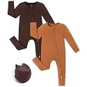 JunNeng Viscose from Bamboo Baby Boy Sleeper Pajamas with Mitts