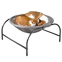 JUNSPOW Cat Bed Large Free-Standing Detachable Pet Hammock Cat Sleep, Grey