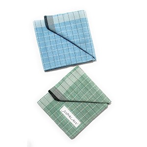 100 pure cotton checked fancy 2mts lungipack of 2 j2farm1