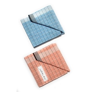 100 pure cotton checked fancy 2mts lungipack of 2 j2farm1