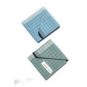 100 pure cotton checked fancy 2mts lungipack of 2 j2farm1