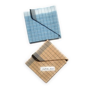 100 pure cotton checked fancy 2mts lungipack of 2 j2farm1