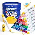JUPITEARTH 36 Colors Rocket Tempera Paint Sticks for Kids and Toddlers