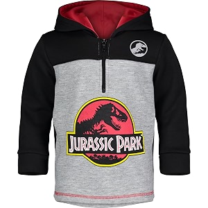 Jurassic Park Dinosaur Movie Logo Boys Fleece