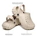JUSAN Mens Lightweight Comfort Clogs Soft