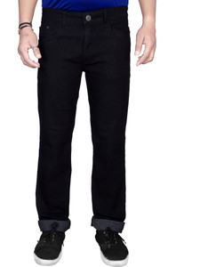 JUST BLACK Regular Men Black Jeans