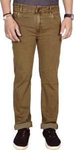 JUST BLACK Regular Men Brown Jeans