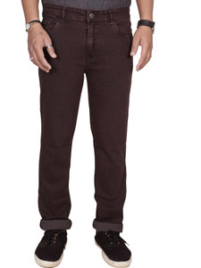 JUST BLACK Regular Men Brown Jeans