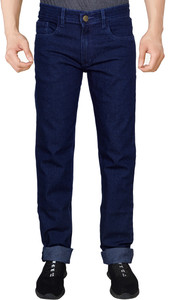 JUST BLACK Regular Men Dark Blue Jeans