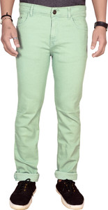 JUST BLACK Regular Men Light Green Jeans