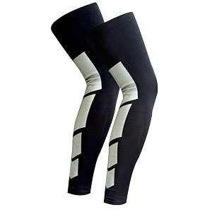 just care 1 pair anti slip full length compression leg sleeve calf amp shin splint support protect for pain relief amp recovery black xl