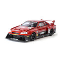 Just craft Nissan Skyline GTR-R34 S15 1:24 Diecast Model Metal Pull Back Toy car for Kids