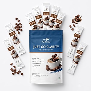 Just Go Nutrition Clarity Functional Instant Coffee
