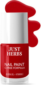 just herbs 12 chemical free nail paint jh-anp-20-hot-red