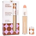 Just Herbs Concealer for Face Makeup With Liquorice Root Dewy Finish, Full Coverage Ultra Blendable Dark Circle Spot Brightening and Correcting Concealer 6ml (Vanilla)