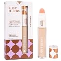 Just Herbs Concealer for Face Makeup With Liquorice Root Dewy Finish, Full Coverage Ultra Blendable Dark Circle Spot Brightening and Correcting Concealer 6ml (Procelain)